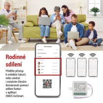 GoSmart modul motorický IP-2122CZ, ZigBee, 2-kanálový