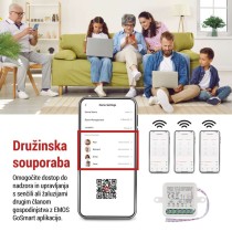 GoSmart motorni modul IP-2122CZ, ZigBee, 2-kanalni