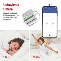 GoSmart Moduł rolety IP-2122CZ, ZigBee, 2-kanałowy
