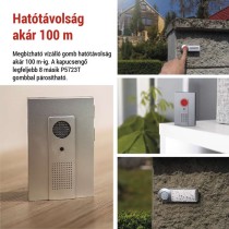 Vezeték nélküli csengő P5712, 3x AA 