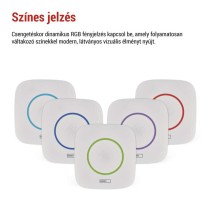 Vezeték nélküli csengő P5736, 3× AA