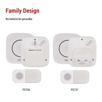 Dzwonek bezprzewodowy AC P5737