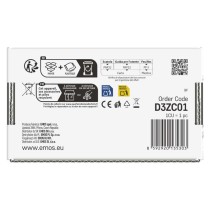 LED nano reťaz so solárnym panelom, medená, 12 m, vonkajšia aj vnút, studená biela, časova