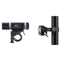 LED predné + zad. sviet. na bicykel P3920 na 5× AAA, 150 lm