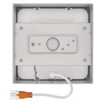 Panel LED natynkowy NEXXO, kwadrat, biały, 7,6W,neutralna biel