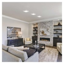 Panel LED natynkowy NEXXO, kwadrat, bialy, 12,5W,Neutralna biel