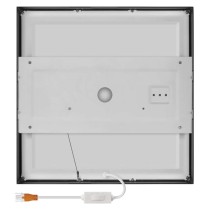 LED svítidlo NEXXO černé, 30 x 30 cm, 28,5 W, teplá/neutrální bílá
