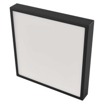 LED svítidlo NEXXO černé, 30 x 30 cm, 28,5 W, teplá/neutrální bílá