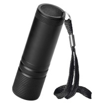 COB LED ruční kovová svítilna P3894, 100 lm, 3x AAA