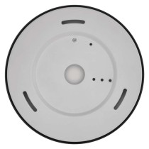 LED prisadené svietidlo, kruhové, čierne, 12,5W, CCT