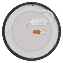 LED panel NEXXO,nadometni,  okrogli, črn, 12,5W, nastavljiva CCT