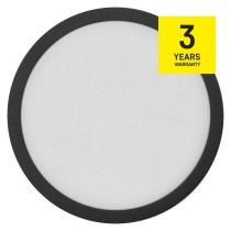 LED panel NEXXO,nadometni,  okrogli, črn, 12,5W, nastavljiva CCT