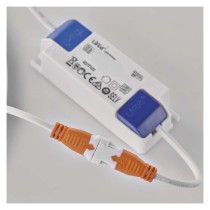 LED vstavané svietidlo NEXXO, kruhové, biely, 12W, teplá biela