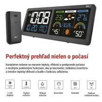 Domáca bezdrôtová meteostanica E8625