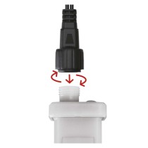 Napájací zdroj pre vianočné spojovacie osvetlenie Profi biely, vonkajšie, ovládač