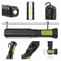 COB LED+LED nabíjecí svítilna P4544, 800 lm, 2000 mAh