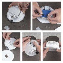 EMOS LED vészvilágító lámpatest ORSU 6W 450 lm 3 óra