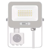 Naświetlacz LED GLARO PIR 20 W, biały, IP54, 2000 lm, neutralna biel