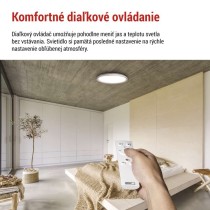 LED prisadené svietidlo SABI, kruhové 30W, stmiev.so zmenou CCT