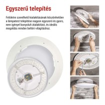 EMOS LED mennyezeti lámpa REMI 45W 2700lm dimm. állítható színhőmérséklet