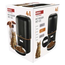 Pet Care barības dozators, 4 l, melns