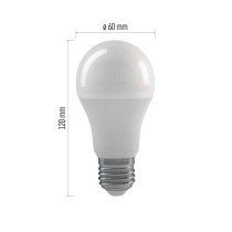 LED žárovka Classic A60 / E27 / 10,5 W (75 W) / 1 060 lm / teplá bílá /krokově stmívatelná