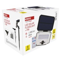 Naświetlacz LED Garden SPILO solarny z PIR, 1500 lm, ciepła biel