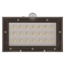 Solární LED svítidlo BRIXO s pohybovým čidlem, bílé, neutrální bílá