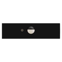 Solární LED svítidlo BRIXO s pohybovým čidlem, černé, neutrální bílá