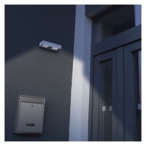 Solární LED svítidlo BRIXO s pohybovým čidlem, bílé, neutrální bílá