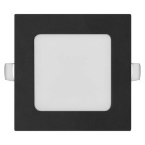 Panel LED wpuszczany NEXXO, kwadrat, czarny, 7W, CCT 