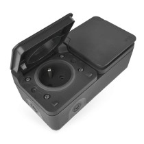 EMOS Cyklone gniazdo podwójne IP55