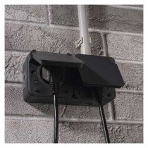 EMOS Cyklone zásuvka dvojnásobná IP55