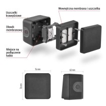 EMOS Cyklone wyłącznik schodowy IP55