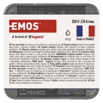 EMOS Cyklone přepínač nástěnný C.1,6 IP55