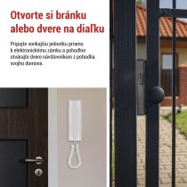 Bezdrôtová sada domáceho audio vrátnika H1088, 1 účastník