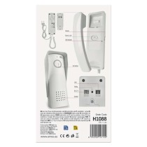 Sada bezdrátového domovního audiotelefonu H1088, 1 účastník 
