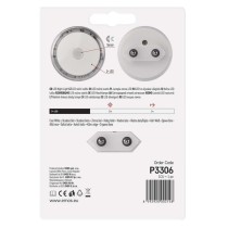 LED noční světlo P3306 s fotosenzorem do zásuvky