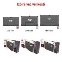 GoSmart Ambientna LED RGB osvetlitev za TV 65“ (164 cm)
