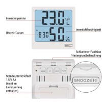 Digitales Thermometer mit Hygrometer E0114N