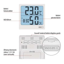 EMOS Hő- és nedvességmérő E0114N