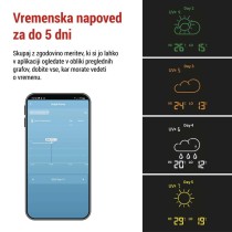 GoSmart brezžična vremenska postaja E8610 z WiFi