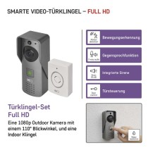 GoSmart Drahtlose Video-Türklingel IP-09C mit WiFi