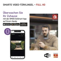 GoSmart Drahtlose Video-Türklingel IP-09C mit WiFi
