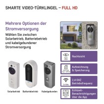 GoSmart Drahtlose Video-Türklingel IP-09C mit WiFi