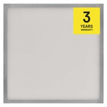 Panel LED natynkowy NEXXO, kwadrat, srebrny, 28,5W, CCT