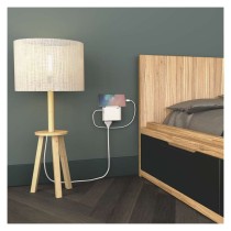 Legrand rozbočovací zásuvka 2× , bílá