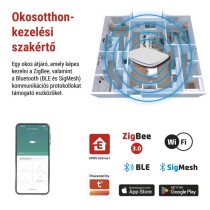 GoSmart Multifunkcionális ZigBee Gateway IP-2000Z Bluetooth-al és wifivel