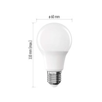 LED izzó Basic A60 / E27 / 8,8 W (60 W) / 806 lm / Természetes fehér