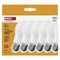LED izzó Basic A60 / E27 / 8,8 W (60 W) / 806 lm / Természetes fehér